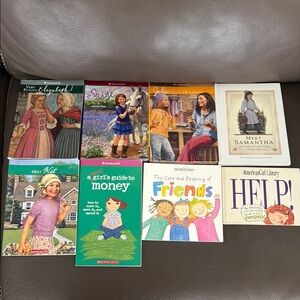Collection (8)of Children's American Girl Books